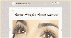 Desktop Screenshot of femmechicbeauty.com